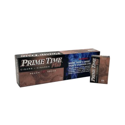 Prime Time Plus Peach Cigarettes