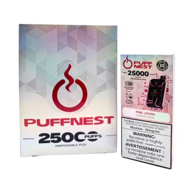 PUFF NEST 25000 PUFFS Pink Lemon Disposable Vape